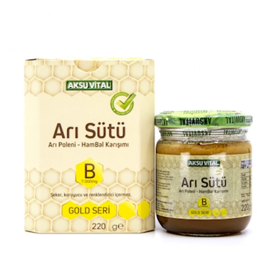 Aksu Vital Arı Sütü Ham Bal B Çocuk 220 gr