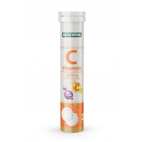 Aksu Vital C Vitamini Efervesan Aksu Vital C Vitamini Efervesan
