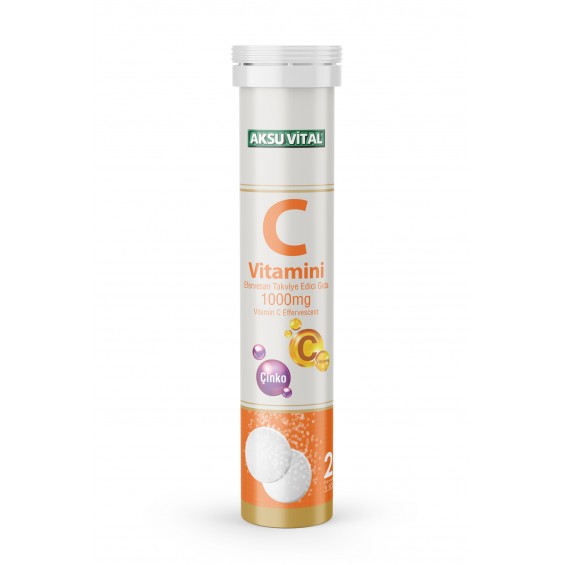 Aksu Vital C Vitamini Efervesan Aksu Vital C Vitamini Efervesan