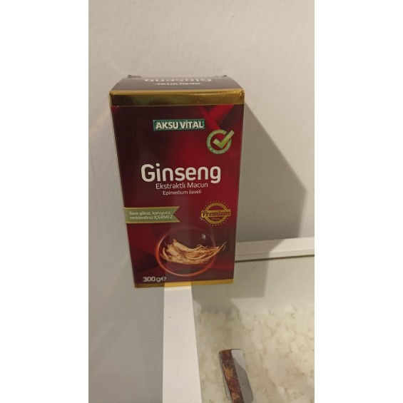 Aksu Vital Ginseng Ekstraklı Macun 300 g.