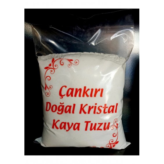 Çankırı Toz Kaya Tuzu 1 Kg Çankırı Toz Kaya Tuzu 1 Kg