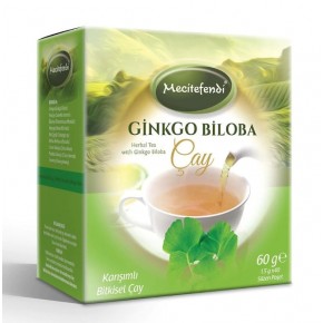 Mecitefendi Ginkgo Bilobalı Çay 60gr Mecitefendi Ginkgo Bilobalı Çay 60gr