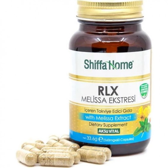 Shiffa Home Bitkisel RLX Melisa Ekstresi Kapsül Shiffa Home Bitkisel RLX Melisa Ekstresi Kapsül