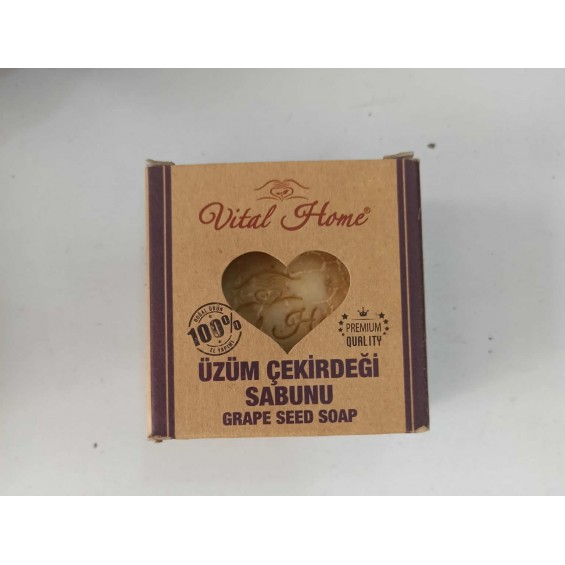 Vital Home Üzüm Çekirdeği Sabunu 150 gr Vital Home Üzüm Çekirdeği Sabunu 150 gr